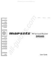 Marantz SR5005 Mode D'emploi