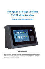 Ceridian Dayforce Tuff Clock Manuel De L'utilisateur