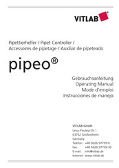 VITLAB Pipeo Mode D'emploi