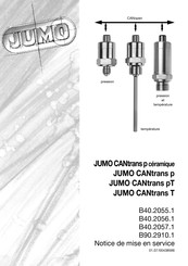 JUMO B40.2055.1 Mode D'emploi
