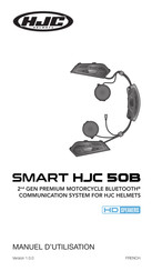 HJC SMART 50B Manuel D'utilisation