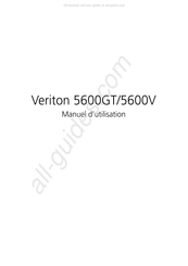 Acer Veriton 5600GT Manuel D'utilisation