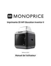 Monoprice MP Education Inventor II Manuel De L'utilisateur