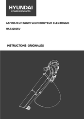 Hyundai power products HAS3202SV Instructions Originales