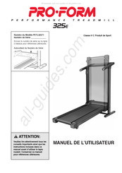 Pro-Form 325E Manuel De L'utilisateur