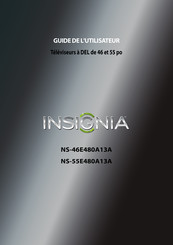 Insignia NS-55E480A13A Guide De L'utilisateur