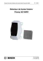 Bosch Fireray 50/100RV Mode D'emploi