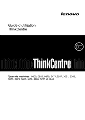 Lenovo ThinkCentre 0800 Guide D'utilisation