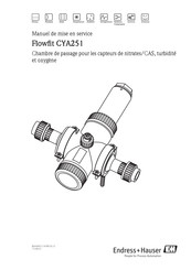 Endress+Hauser Flowfit CYA251 Manuel De Mise En Service