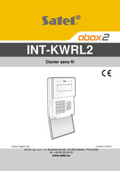 Satel INT-KWRL2-SSW Mode D'emploi