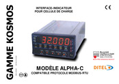 MTS Kosmos ALPHA-C Mode D'emploi