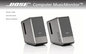 Bose COMPUTER MUSICMONITOR Notice D'utilisation