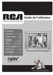 RCA 20F524T Guide De L'utilisateur