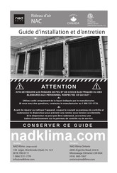 NAD KLIMA NAC-H Guide D'installation Et D'entretien