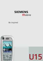 Siemens U15 Mode D'emploi