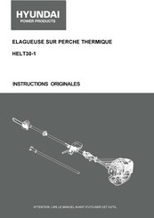 Hyundai HELT30-1 Instructions Originales