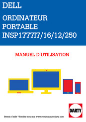 Dell INSP1777I7 Manuel D'utilisation