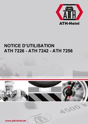 ATH-Heinl ATH 7256 Notice D'utilisation