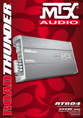 MTX Audio RT604 Guide Rapide