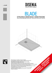 Disenia BLADE Instructions D'installation Et Entretien