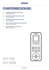 Dörr DLP-70W Notice D'utilisation
