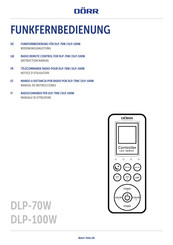 Dörr DLP-100W Notice D'utilisation