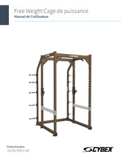 CYBEX Free Weight Cage de puissance Manuel De L'utilisateur