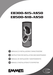 emmeti EB300-S15-AS50 Manuel D'installation Et D'entretien