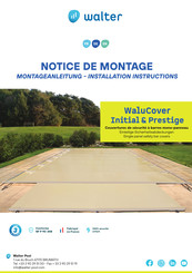Walter WaluCover Prestige Notice De Montage