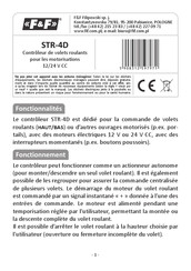 F&F STR-4D Mode D'emploi