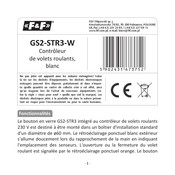 F&F GS2-STR3-W Mode D'emploi