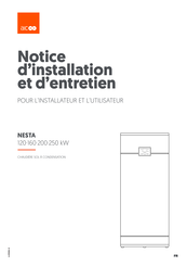 AIC NESTA N 160 FS Notice D'installation Et D'entretien