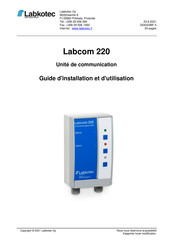 LABKOTEC Labcom 220 Guide D'installation Et D'utilisation