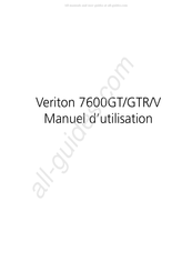 Acer Veriton 7600GTR Manuel D'utilisation