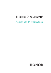 honor View 20 Guide De L'utilisateur