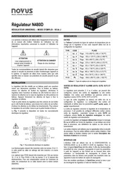 Novus N480D Mode D'emploi