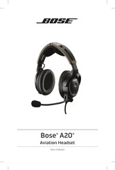 Bose A20 Notice D'utilisation