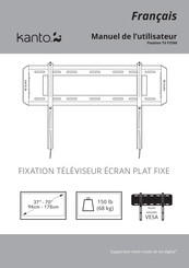 Kanto F3760 Manuel De L'utilisateur