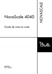 Bull Cedoc NovaScale 4040 Guide De Mise En Route