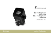 thomann Stairville BEL1+ Battery Event Light 15W Notice D'utilisation