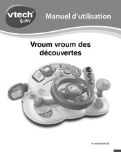 VTech baby Vroum vroum des découvertes Manuel D'utilisation