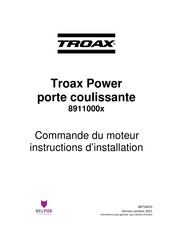 BelFox Troax Power 8911000 Serie Instructions D'installation