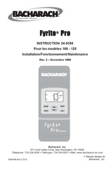 Bacharach Fyrite Pro Instructions