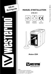 Westermo GD-01 Manuel D'utilisation