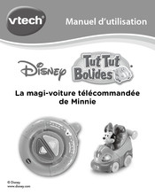 VTech Disney Tut Tut Bolides La magi-voiture telecommandee de Minnie Manuel D'utilisation