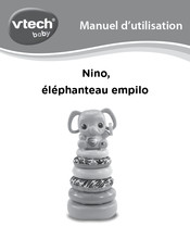 VTech baby Nino, elephanteau empilo Manuel D'utilisation