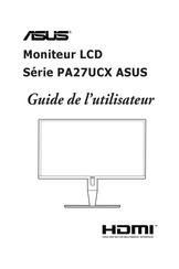 Asus PA27UCX Serie Guide De L'utilisateur