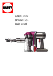 Dyson DC34 Mode D'emploi