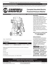 Campbell Hausfeld PW150100 Instructions D'utilisation Et Manuel De Pièces