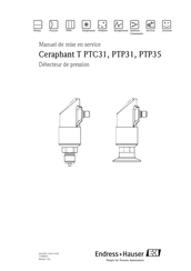 Endress+Hauser Ceraphant T PTC31 Manuel De Mise En Service